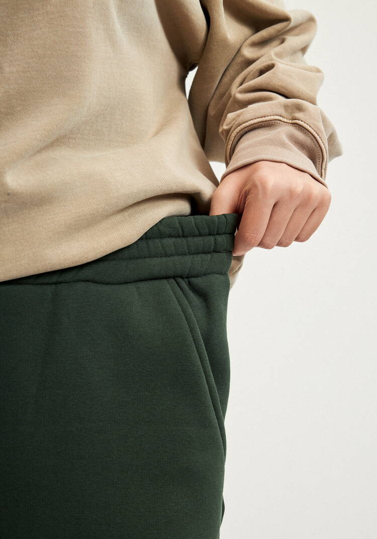 Брюки из футера с начёсом шир.  750, рис. 6