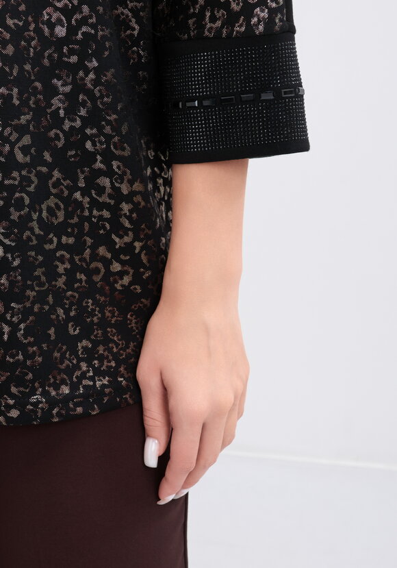 Блуза Ожерелье императрицы шир.  580, рис. 6