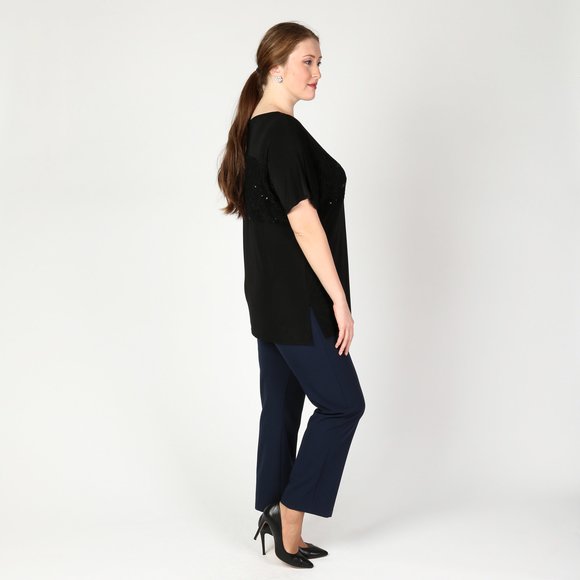 Туника с кружевной вставкой шир.  580, рис. 3