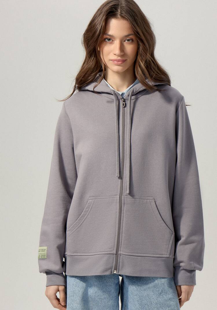 Толстовка с капюшоном и нашивкой на рукаве шир.  750, рис. 4