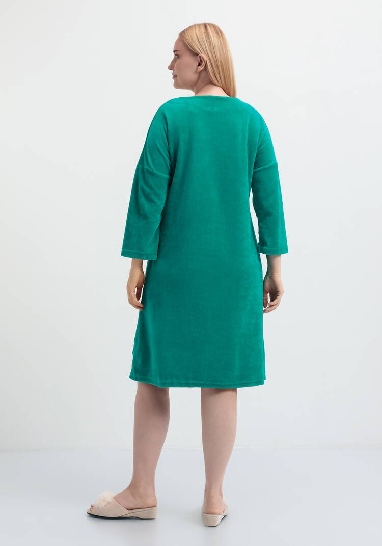 Халат домашний Мягкий велюр шир.  750, рис. 3