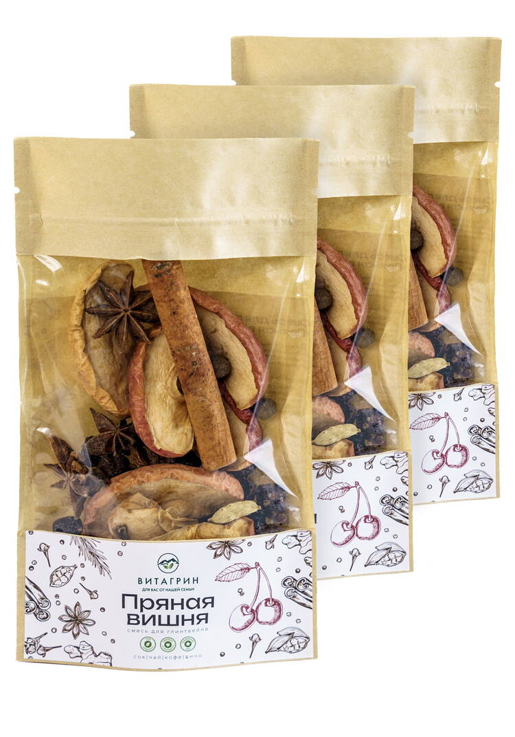 Смесь для глинтвейна Пряный узвар, 3 шт. шир.  750, рис. 7