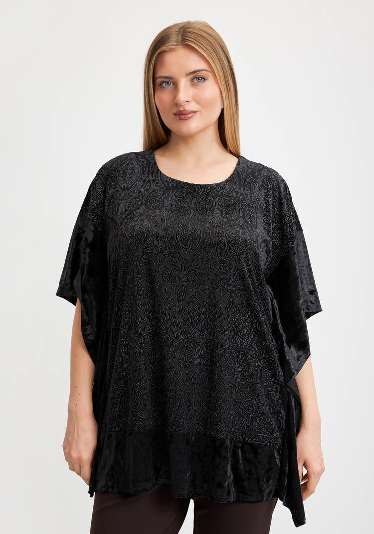 Туника из крешбархата с переливами шир.  750, рис. 3