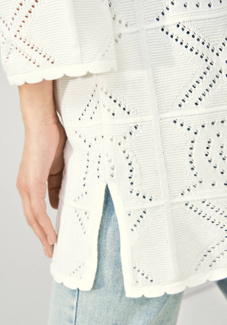 Туника с разрезами по бокам удлиненная шир.  750, рис. 6