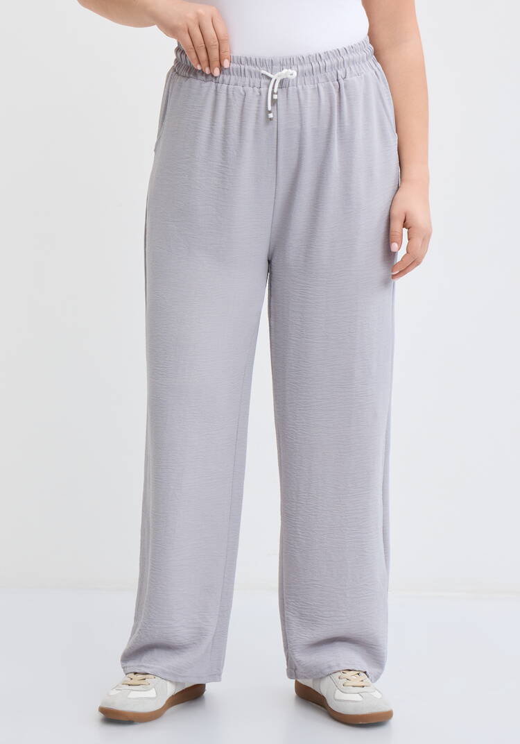 Брюки широкие прямые от бедра шир.  750, рис. 9