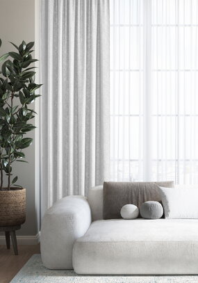 Портьера из рогожки Волшебная ночь