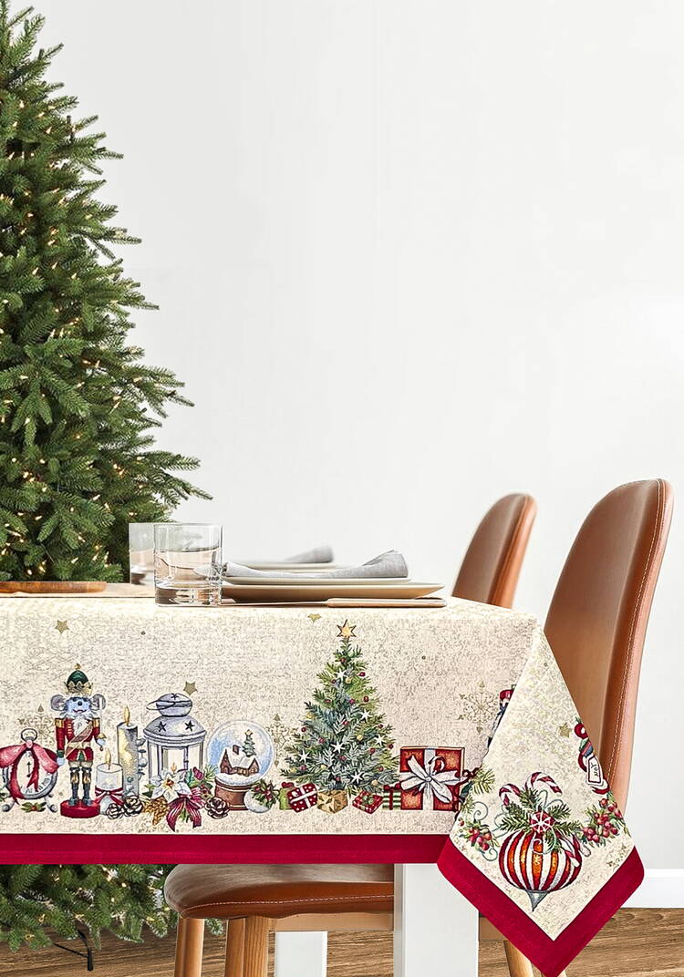 Скатерть гобеленовая Щелкунчик шир.  750, рис. 1