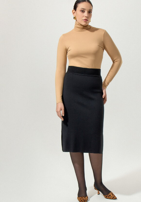 Юбка миди на широкой резинке шир.  580, рис. 10