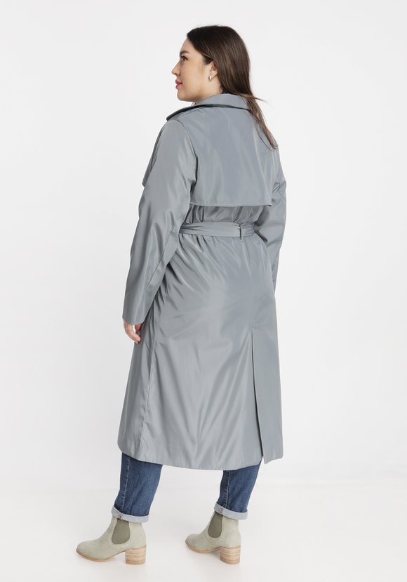 Тренч однотонный шир.  580, рис. 3