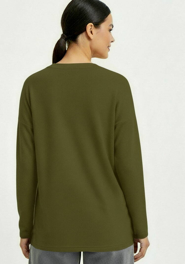 Кардиган на пуговицах утепленный шир.  750, рис. 37