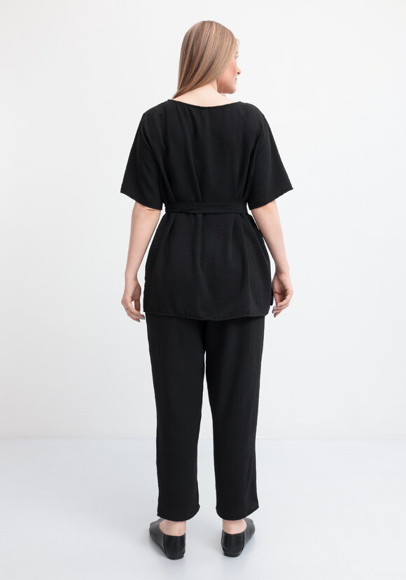 Костюм с брюками из легкой ткани шир.  580, рис. 20