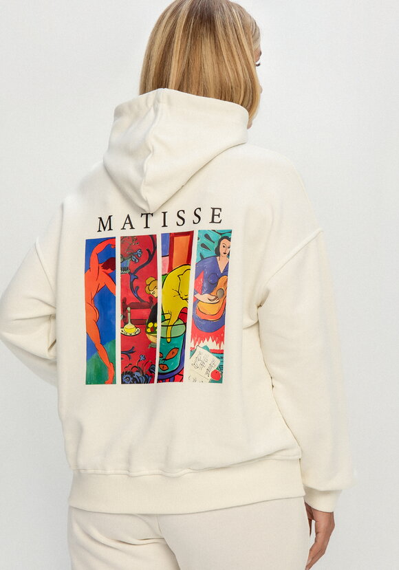 Худи свободного кроя с принтом на спине шир.  580, рис. 3