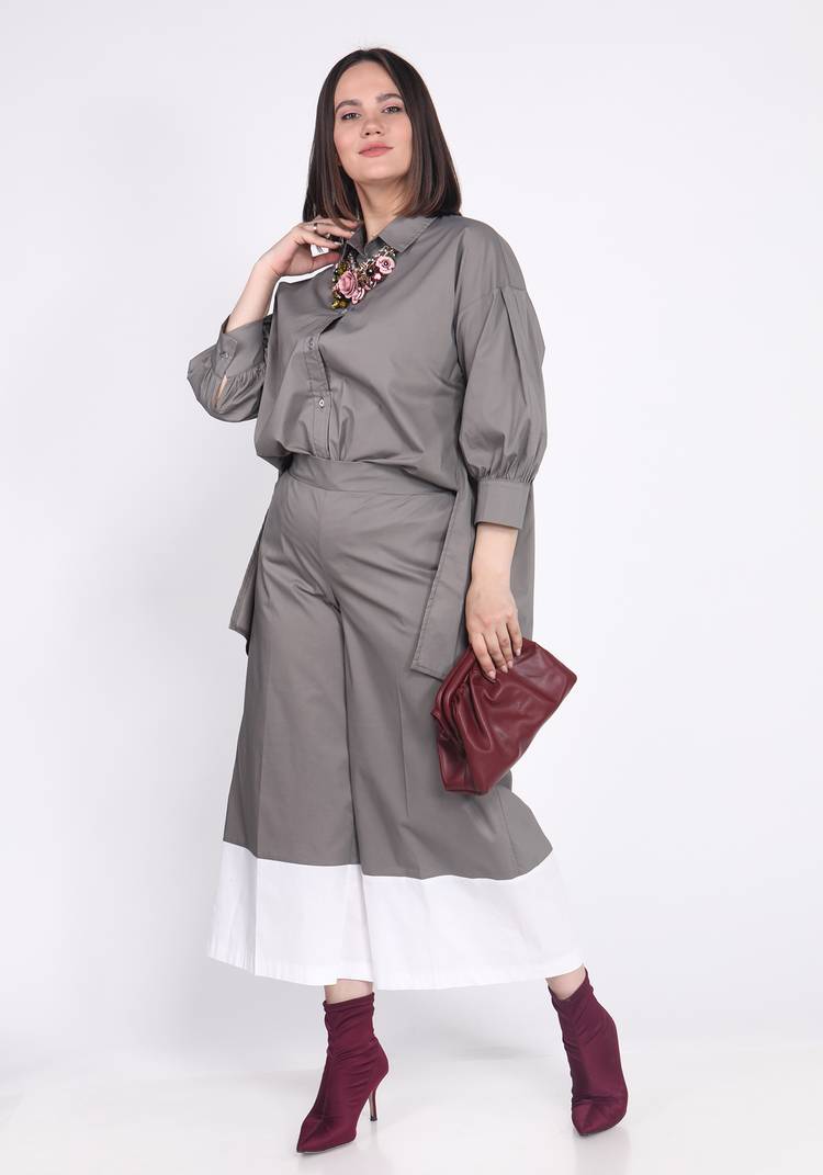 Блуза свободного кроя с объемными рукавами шир.  750, рис. 11