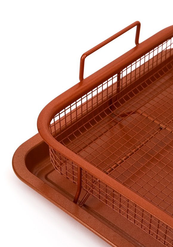 Противень Фритюрница без масла, золотой шир.  580, рис. 3