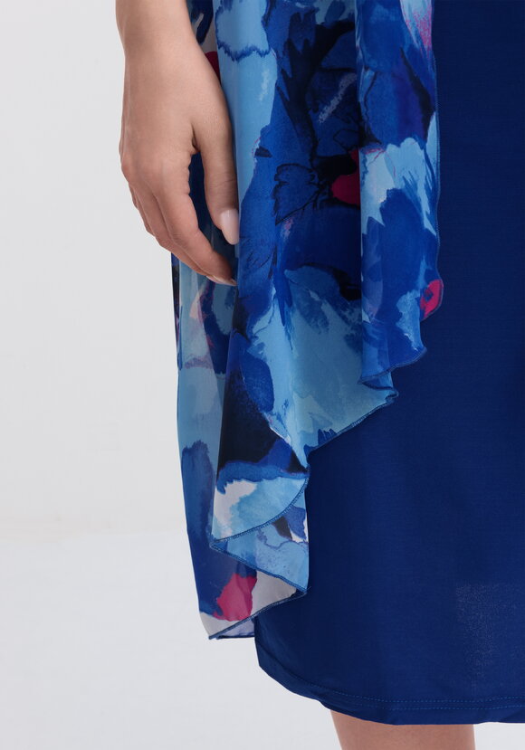 Платье с шифоновой накидкой с узором шир.  580, рис. 11