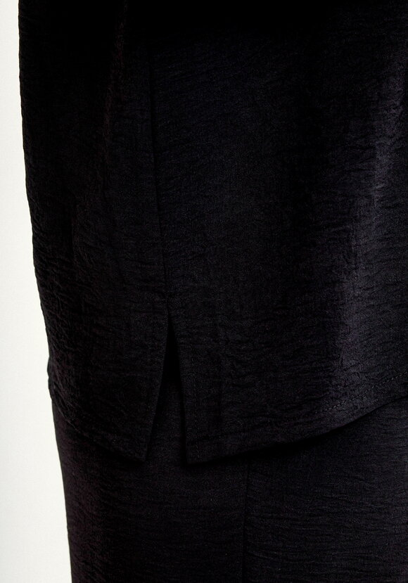 Блуза свободная со спущенным плечом шир.  580, рис. 6