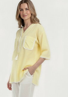 Блуза с фактурным узорoм