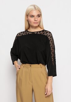 Блуза с рукавами Лeтучая мышь