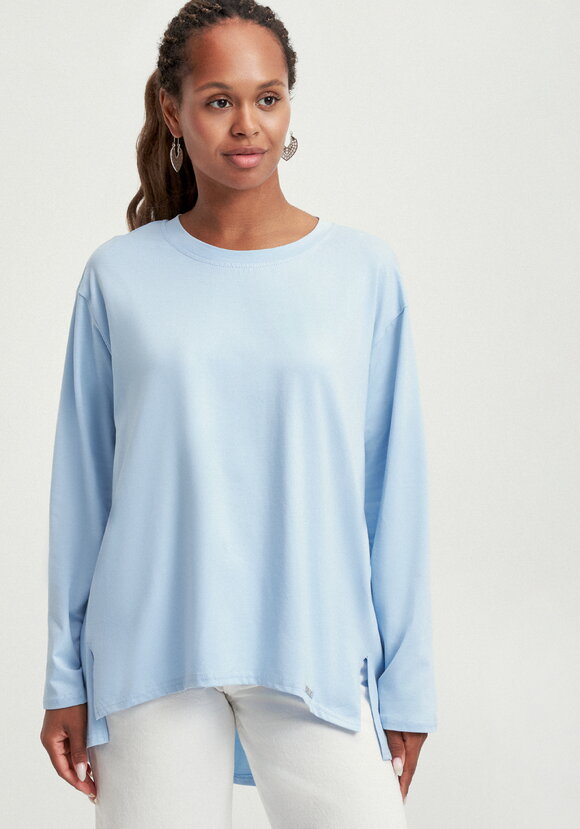 Туника свободного силуэта с разрезами шир.  580, рис. 14