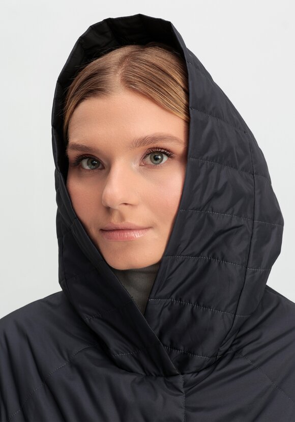 Куртка удлиненная до колен Марлен шир.  580, рис. 12