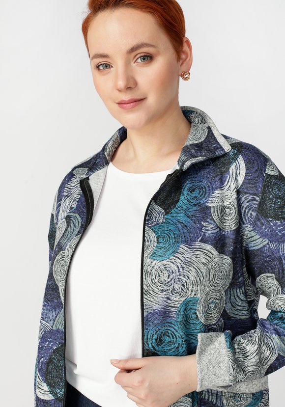 Жакет Великая тайна шир.  580, рис. 4