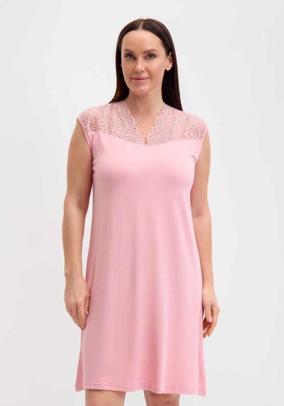 Сорочка из вискозы с кружевом шир.  580, рис. 10