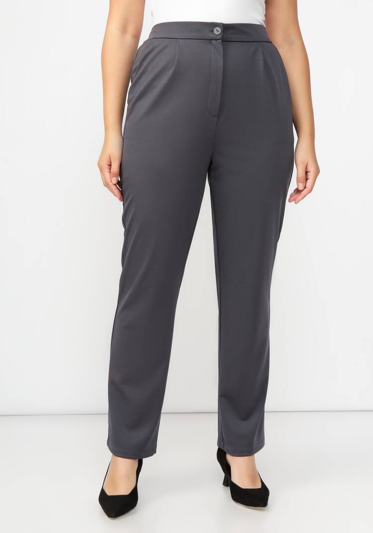 Брюки прямые классические Эмилия шир.  750, рис. 4