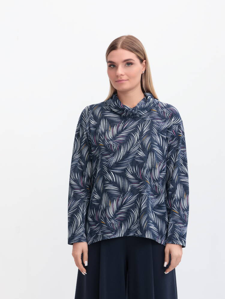 Джемпер Милослава свободного кроя шир.  750, рис. 14