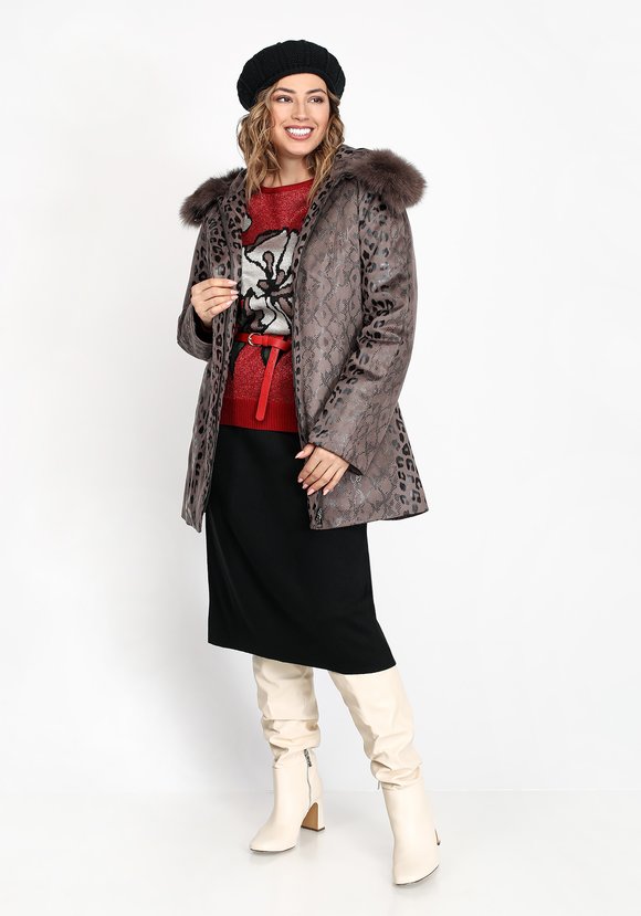 Дубленка Светские прогулки шир.  580, рис. 5