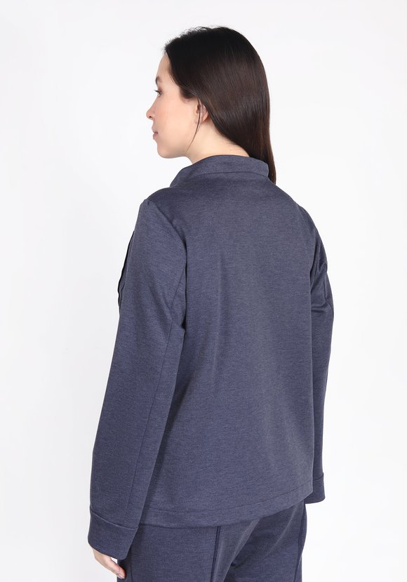 Пиджак с асимметричной застежкой-молнией шир.  580, рис. 5