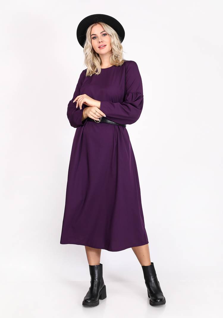 Платье со сборкой на резинке шир.  750, рис. 6