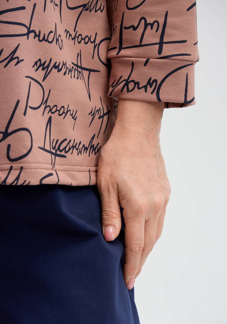 Свитшот с обтачкой на кулиске шир.  750, рис. 12