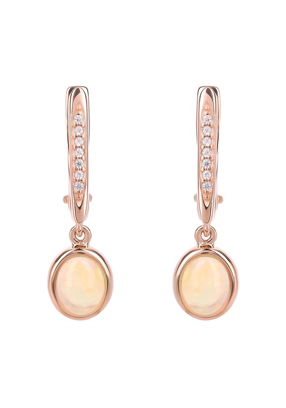 Серьги серебряные Таинственность шир.  580, рис. 1