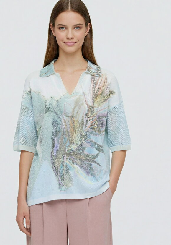 Джемпер-поло Люксембург шир.  580, рис. 1