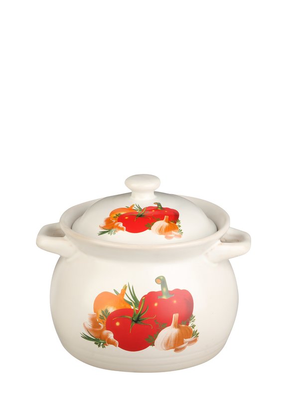 Керамический горшочек Вкусный обед шир.  580, рис. 1
