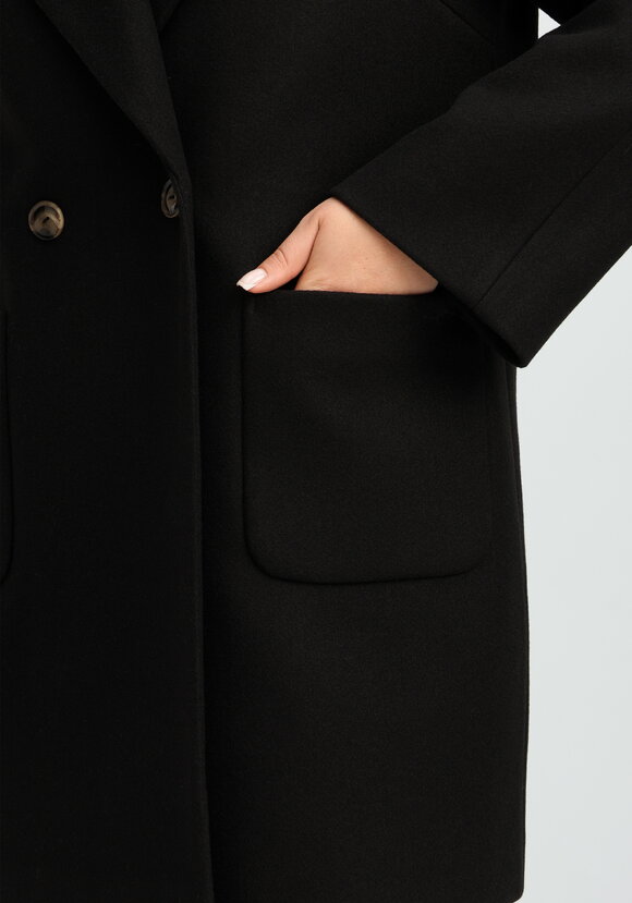 Пальто на подкладе однобортное шир.  580, рис. 29