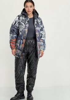 Брюки стеганые, утеплённые Элина