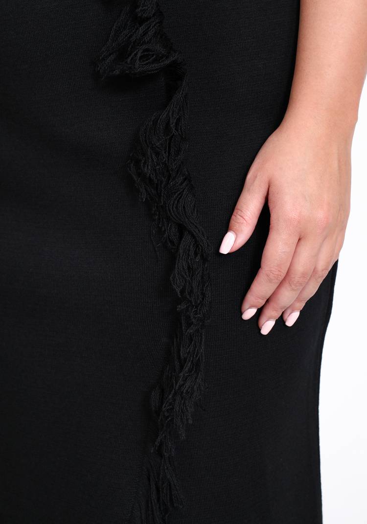 Юбка с бахромой шир.  750, рис. 4