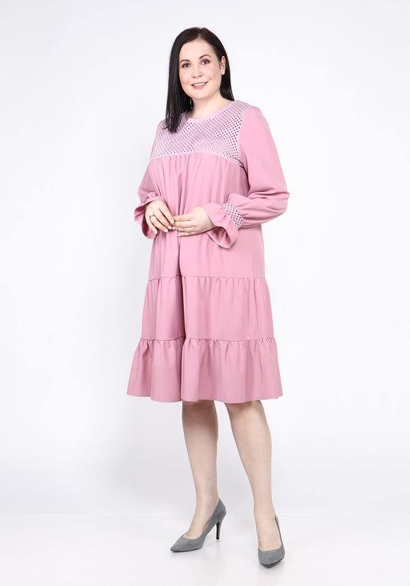 Платье Манящий рассвет шир.  580, рис. 10