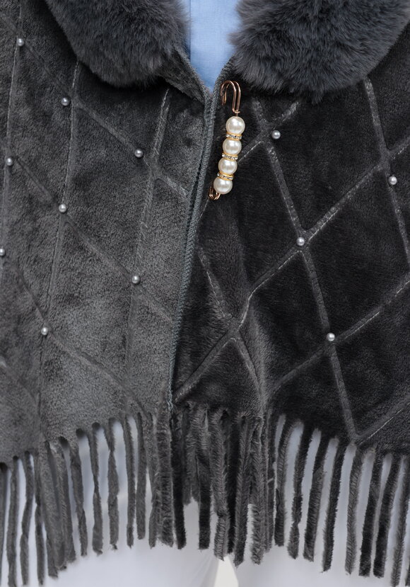 Накидка-палантин с жемчугом и булавкой шир.  580, рис. 14