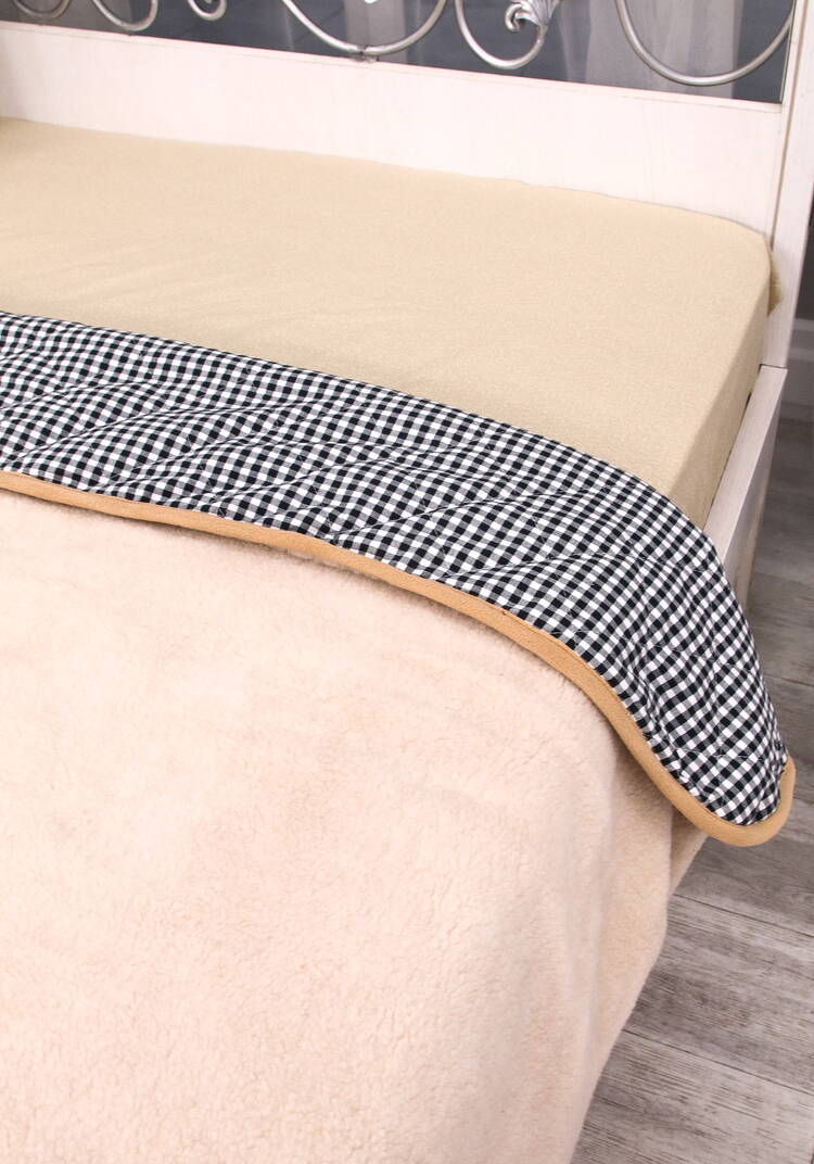 Одеяло-плед Верблюжья шерсть шир.  750, рис. 4