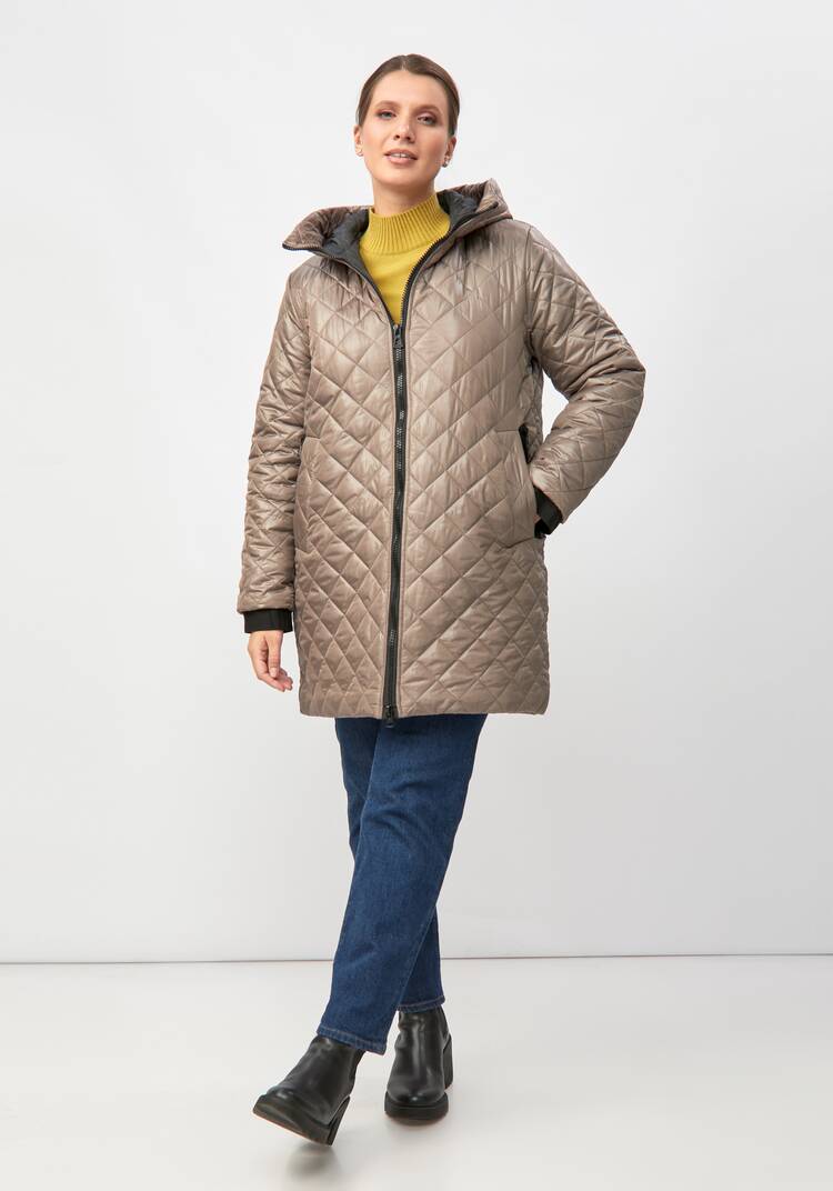 Куртка с капюшоном удлиненная шир.  750, рис. 26