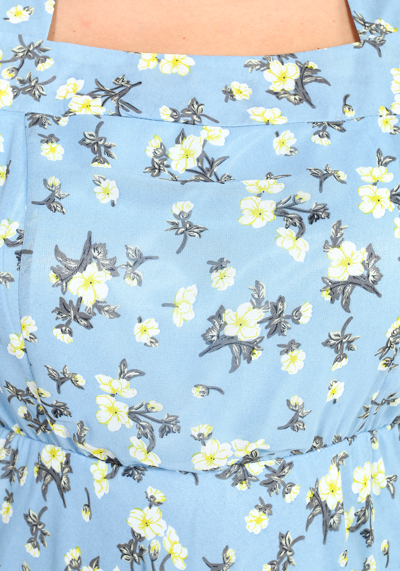 Платье Солнечное Настроение Bianka Modeno, цвет голубой, размер 45 - фото 6