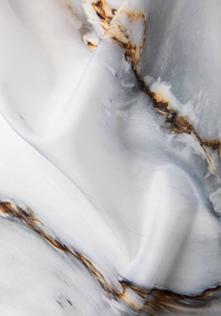 Штора для ванной Мрамор шир.  750, рис. 8