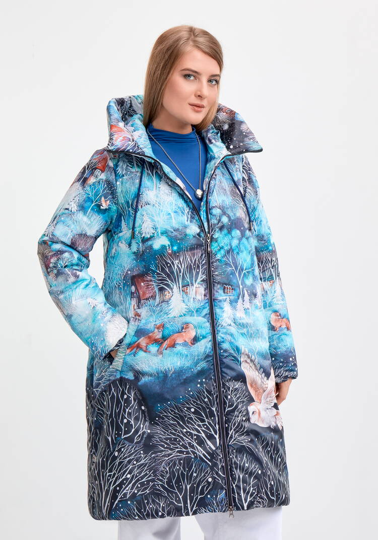 Куртка зимняя Волшебный сон шир.  750, рис. 2