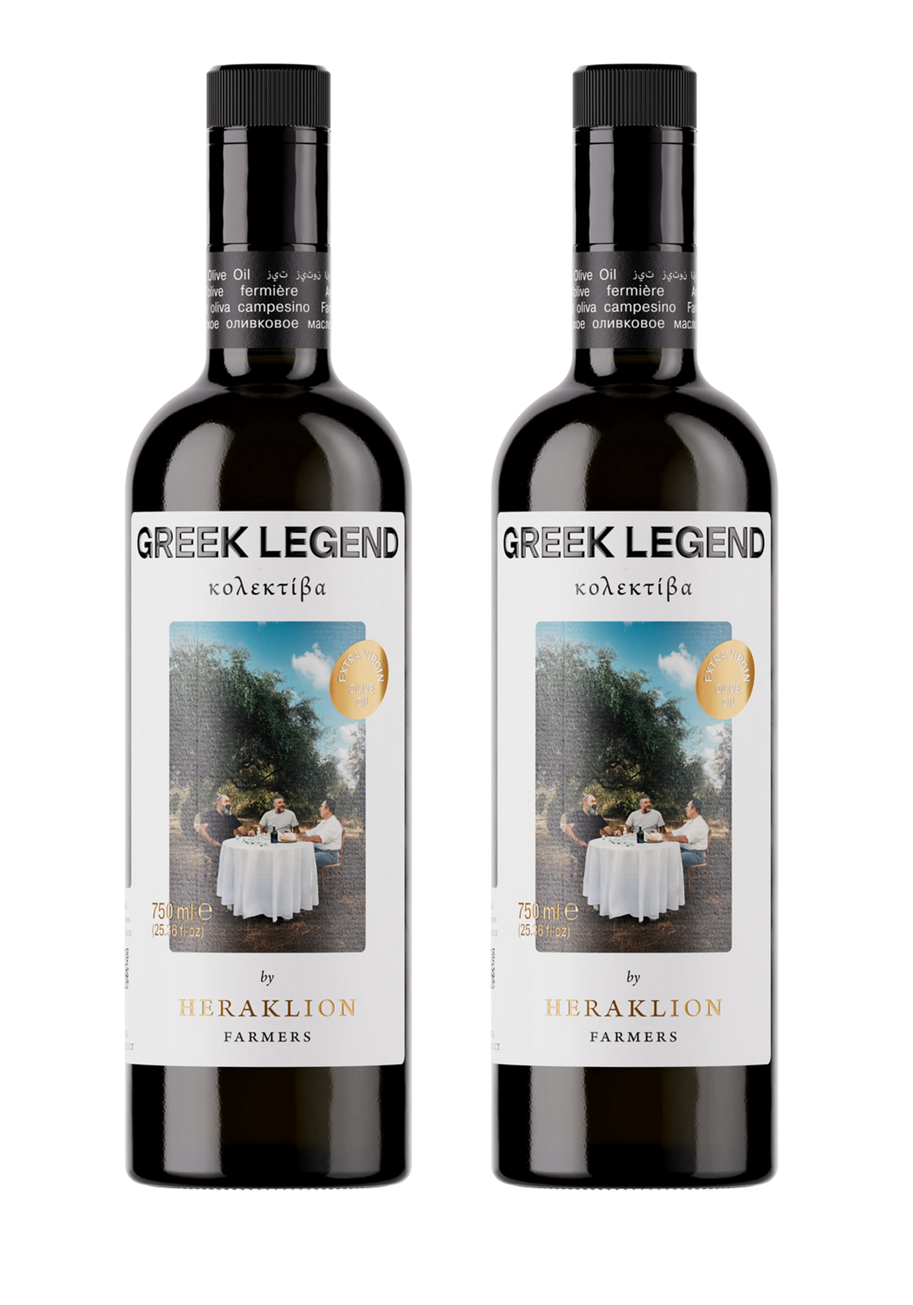 Оливковое масло "Колектива", 2 шт.