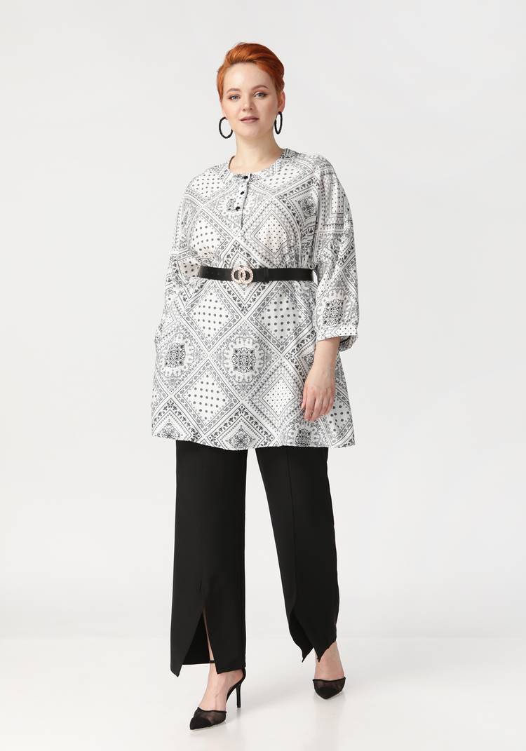 Блуза Приятное мгновение шир.  750, рис. 5