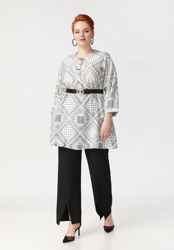 Блуза Приятное мгновение шир.  580, рис. 5