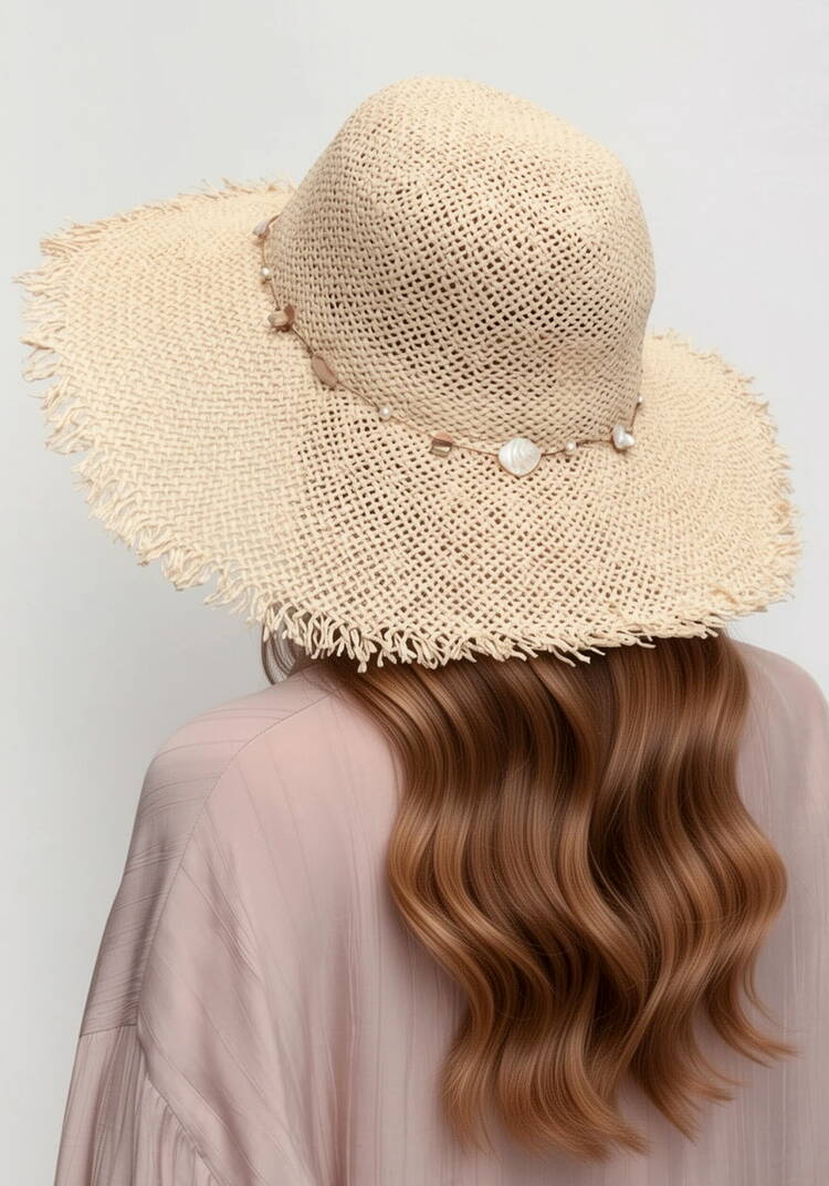 Шляпа соломенная Эмма шир.  750, рис. 2