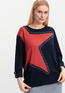 Джемпер Галактика на плечах